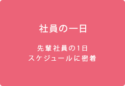 社員の一日｜先輩社員の1日スケジュールに密着